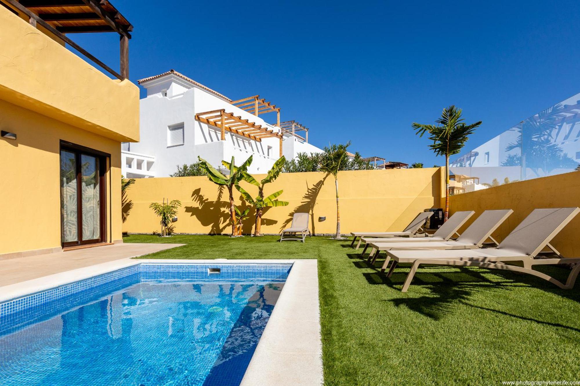 Villa With 4 Bedrooms And Private Heated Pool San Miguel de Abona Zewnętrze zdjęcie